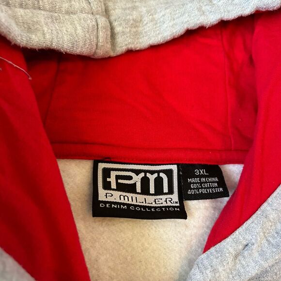 VTG Y2K P Miller Rap Hip Hop Sweatshirt Hoodie Oversized Baggy Master P No Limit - Picture 4 of 6